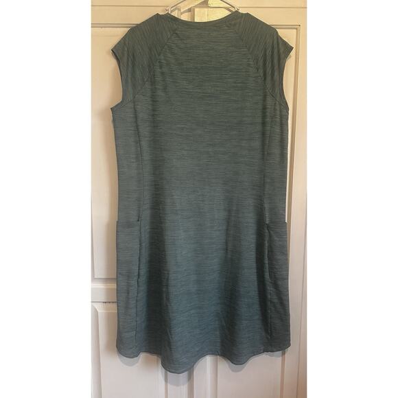 Toad & Co Tomboy Shift Dress Pockets Sleeveless Crunchy Granola Size XL - Picture 5 of 9